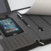 Milano Executive Tech A4 Compendium w/Powerbank & Zipper
