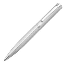 Stripe Silver Ballpoint Pen
