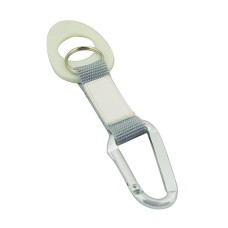 Aluminium Carabiner Keyring w/Water bottle holder